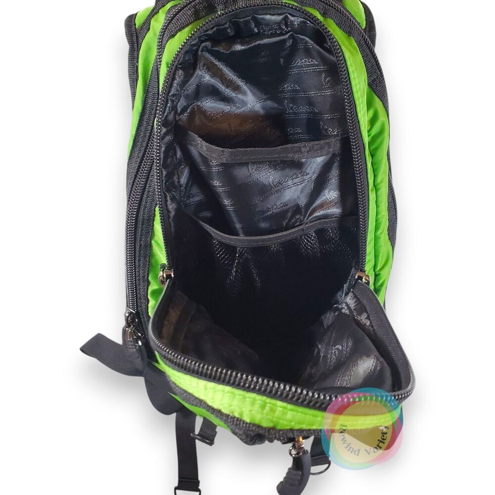 Vespa Small Neon Green Nylon Mini Backpack - Picture 7 of 16